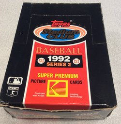 1992 Topps Stadium Club Series 2 Wax Box - M