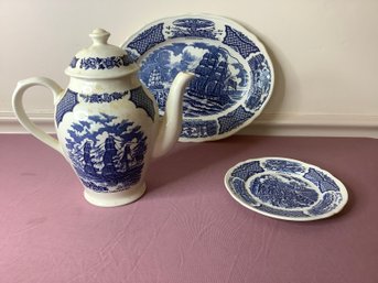 Fair Winds Blue And White China Lot