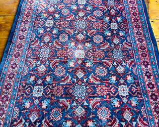 Vintage Authentic Persian Wool Runner - Great Condition