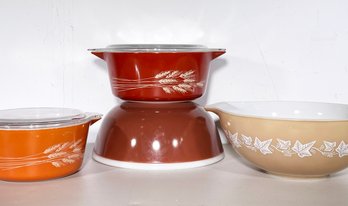 Autumnal Pyrex - Great For The Holidays!