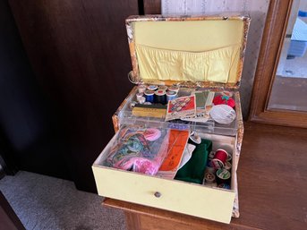 Box Of Sewing Supplies