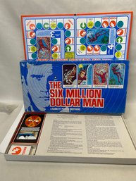 Parker Brothers Six Million Dollar Man Board Game