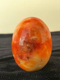 Natural Orange Agate Yoni Egg