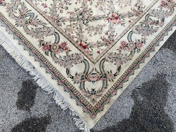 A Vintage Hand Knotted Persian Wool Rug