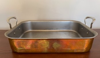 Mauviel Copper Roasting Pan