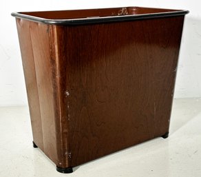 A Vintage 'Dan-Dee' Metal Waste Basket