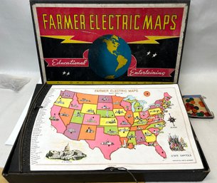 FIRST EDITION 1930 Patent Pending J.M Farmers Board Game