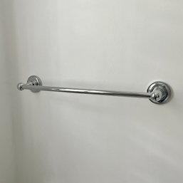 A Collection Of Polished Chrome Towel Bars And TP Holder - Bath 2A