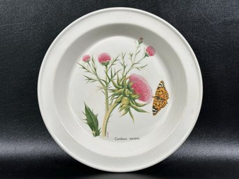 Vintage Portmeirion Deep Rim Plate, Botanical Pattern