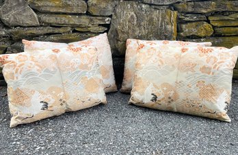 A Set Of 4 Modern Accent Pillows