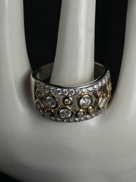 Faux Diamond Ring