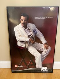 A&E Promo Poster Of Tom Selleck By Annie Leibovitz