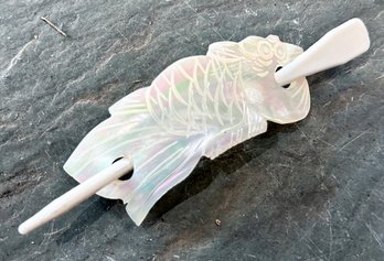 A Mother Of Pearl Hair Pin