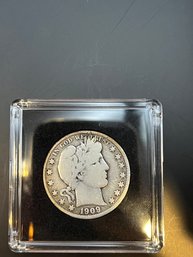 1909 Barber Silver Half Dollar