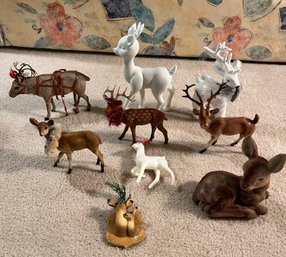 Retro Miniature Deer Collection