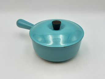 Hard To Find Paris Blue Le Creuset Cast Iron Saucepan