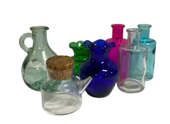 Colored Glass Lot