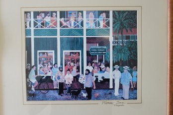 19 By 21 Pioneer Inn Maui Print