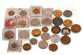 Large Collection Of Medal/tokens