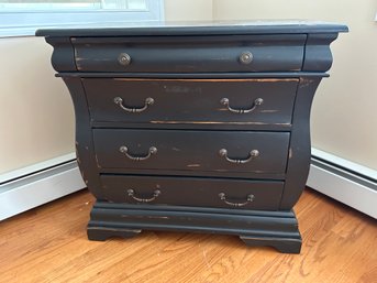 Rustic Side Table With Drawers