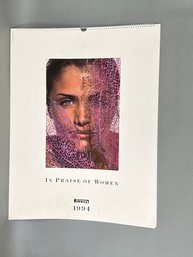 Vintage 'In Praise Of Woman' Pirelli 1994 Calendar