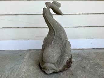 Concrete Koi Fish Garden Sculpture