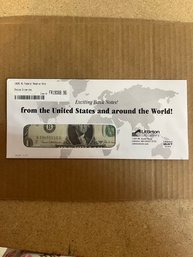 Beautiful 1969C 1 Dollar Federal Reserve Note In Sealed Envelope Littleton Company