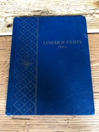 Lincoln Cents 1941 Starter Set, Almost Complete.   L6