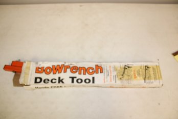 Bowrench Deck Tool In Box Box Is Damage