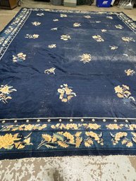 Blue Oriental Area Rug