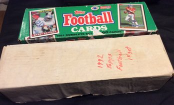 1991 & 1992 Topps Football Partial Sets - M