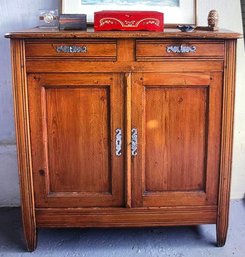 Antique French Country Buffet Credenza Saint-Hippolyte (Doubs), France