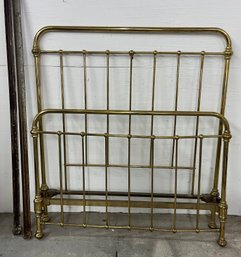 Full Size Antique Brass And Iron Bed
