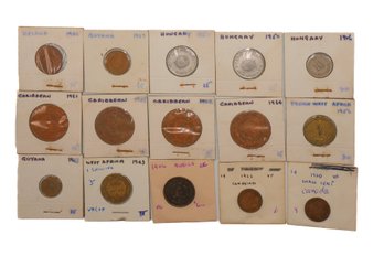 Mix Lot Of Foreign Coins