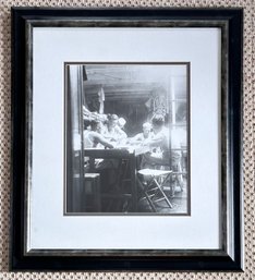 A Framed Nautical Photograph From The Chris-Kraft Museum