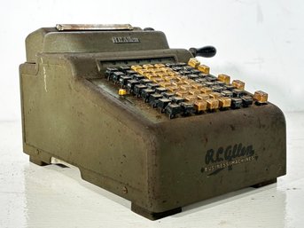 A Vintage Check Writing Machine, RC Allen Business Machines