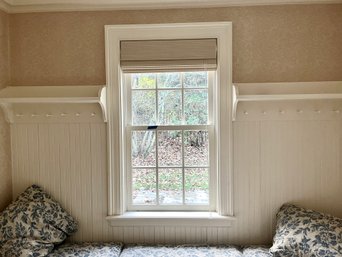 A Pair Of Wood  Shaker Style  Peg Shelves  - Mudroom