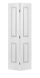 Masonite Traditional 36-in X 80-in 2 Panel Square Smooth  Hollow Core Primed Molded Composite Bifold Door