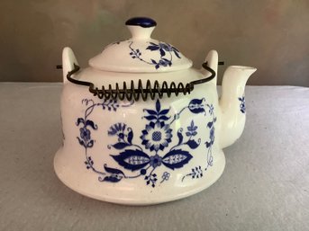 Blue And White Tea Pot #1