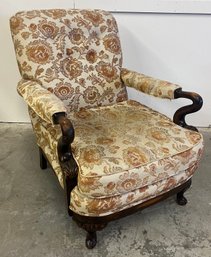 Upholstered 1930s Arm Chair