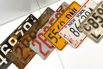 Vintage And Antique License Plates