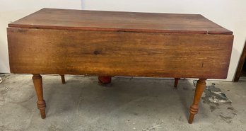 Antique Country Pine Drop Leaf Table