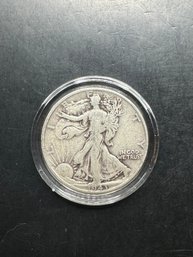 1943 Silver Walking Liberty Half Dollar