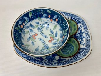 Asian Ceramic Tableware Pieces (4)