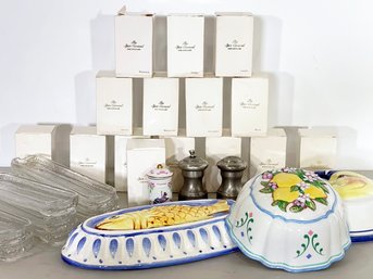 A Large Lenox Spice Carousel Set Plus More Ceramics And Kitchen Ware!