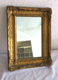 Carved Gilt Framed Mirror Square