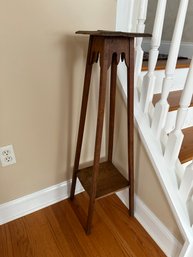 Tall Wooden Plant Stand