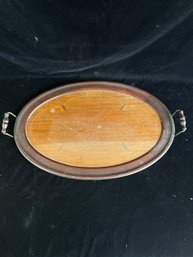 Handled Wooden Tray