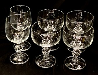 Vintage Assorted Claudia Stemware By Import Assoc.