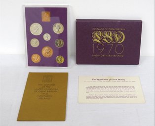 1970 Coinage Of Great Britain & Northern Island Proof Set In Original Packaging